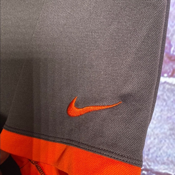 Nike NFL Cleveland Browns Polo Shirt Men’s XXL Dri-Fit Brown Orange Embroidered - Picture 4 of 7